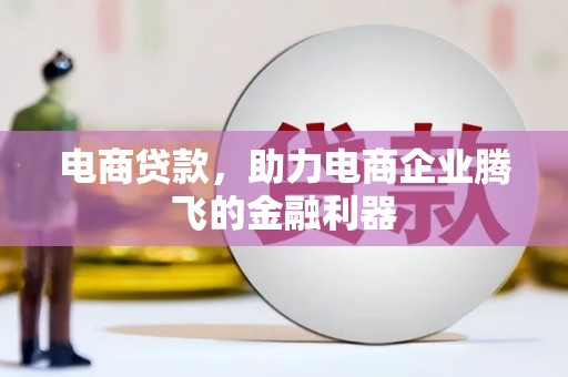 风顺堂区电商贷款，助力电商企业腾飞的金融利器