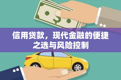 风顺堂区信用贷款，现代金融的便捷之选与风险控制