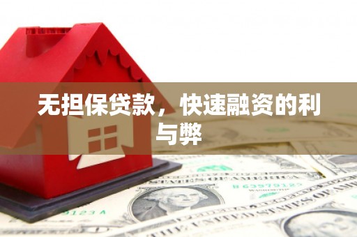 风顺堂区无担保贷款，快速融资的利与弊