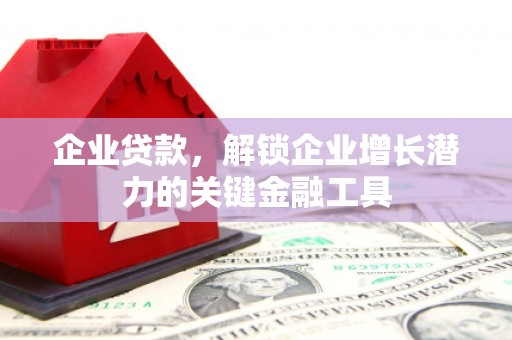 风顺堂区企业贷款，解锁企业增长潜力的关键金融工具
