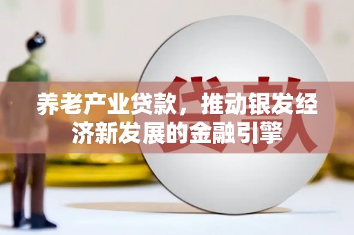 风顺堂区养老产业贷款，推动银发经济新发展的金融引擎