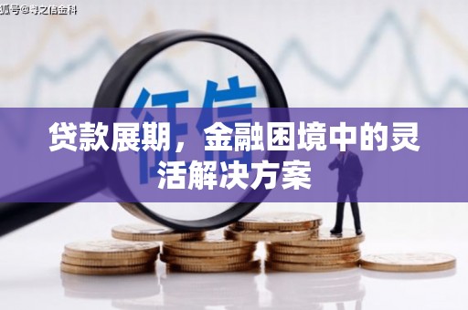 风顺堂区贷款展期，金融困境中的灵活解决方案