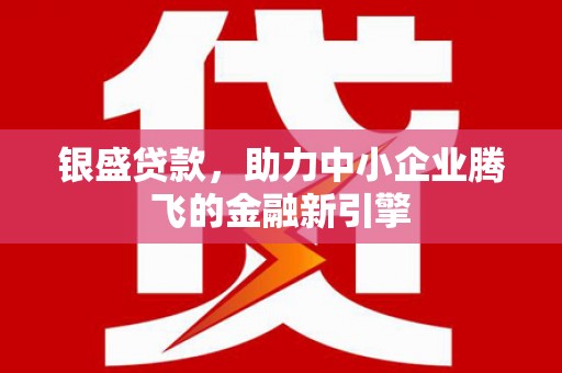风顺堂区银盛贷款，助力中小企业腾飞的金融新引擎