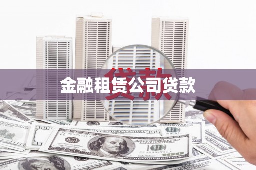 风顺堂区金融租赁公司贷款