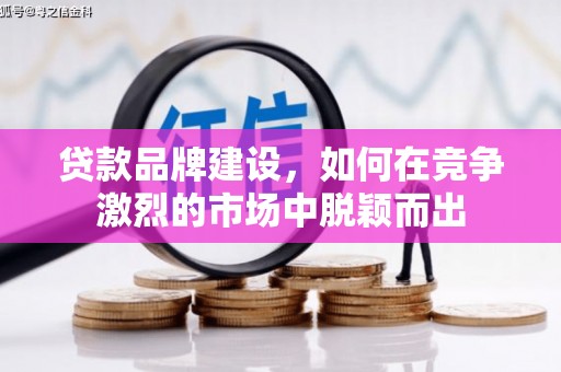 风顺堂区贷款品牌建设，如何在竞争激烈的市场中脱颖而出