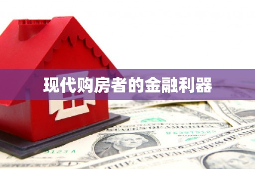 风顺堂区现代购房者的金融利器