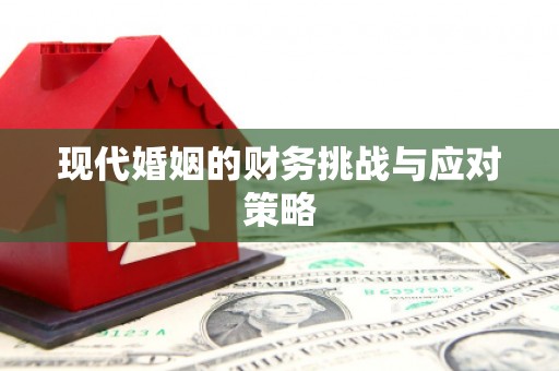 风顺堂区现代婚姻的财务挑战与应对策略