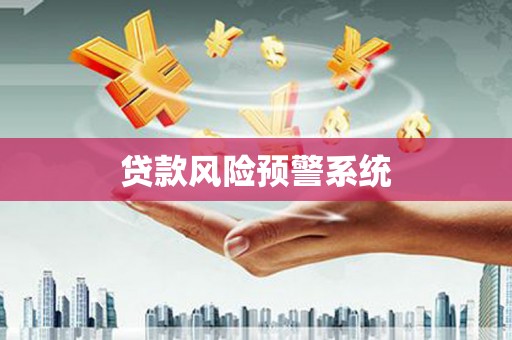 风顺堂区贷款风险预警系统