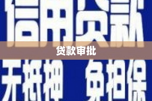 风顺堂区贷款审批